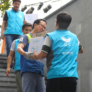 SPC그룹 임직원 물품 기증 캠페인 현장_5