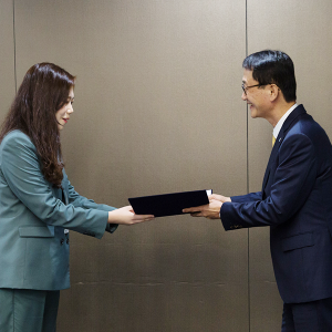 우수상을 수상한 VTS팀