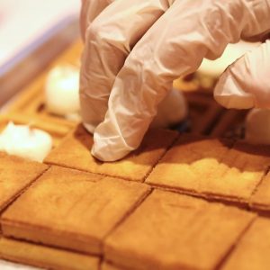 제주마음샌드 포장과정