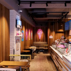 배스킨라빈스 서귀포점 매장 내관 배스킨라빈스 서귀포점 매장 내관