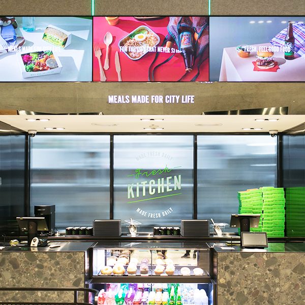 시티델리 1호점 매장 내부 모습