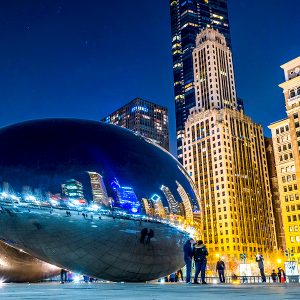 미국 시카고 밀레니엄공원의 구름문 미국 시카고 밀레니엄공원의 구름문