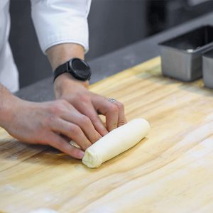 원루프 방식의 반죽 원루프 방식의 반죽