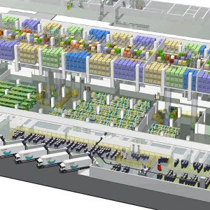3D로 구현한 파리크라상 자재 창고 3D로 구현한 파리크라상 자재 창고