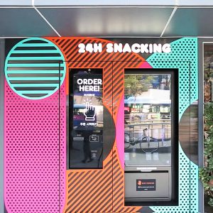 24시간 운영하는 스마트 밴딩 머신