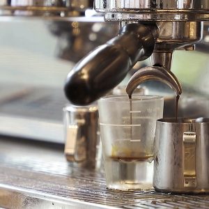 직접 커피를 내려볼 수 있는 에스프레소 존