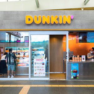 가평 휴게소 인기 매장 던킨