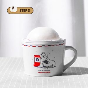 STEP3. 호빵을 올리고 뚜껑을 덮어 전자레인지에 1분30초간 데운다. STEP3. 호빵을 올리고 뚜껑을 덮어 전자레인지에 1분30초간 데운다.