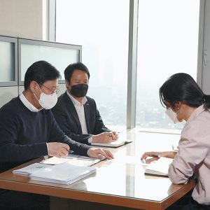 안전문화를 위해 노력하는 임직원