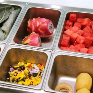 신선한 과일과 야채