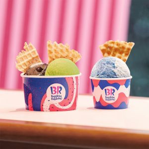 고소한 맛부터 달콤한 맛까지 다양하게 즐길 수 있는 배스킨라빈스 아이스크림