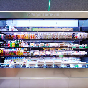 제철 재료로 만든 신선 제품이 큐레이션 된 모습