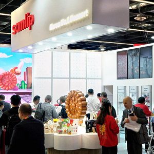 다양한 K-디저트를 선보인 SPC삼립 부스