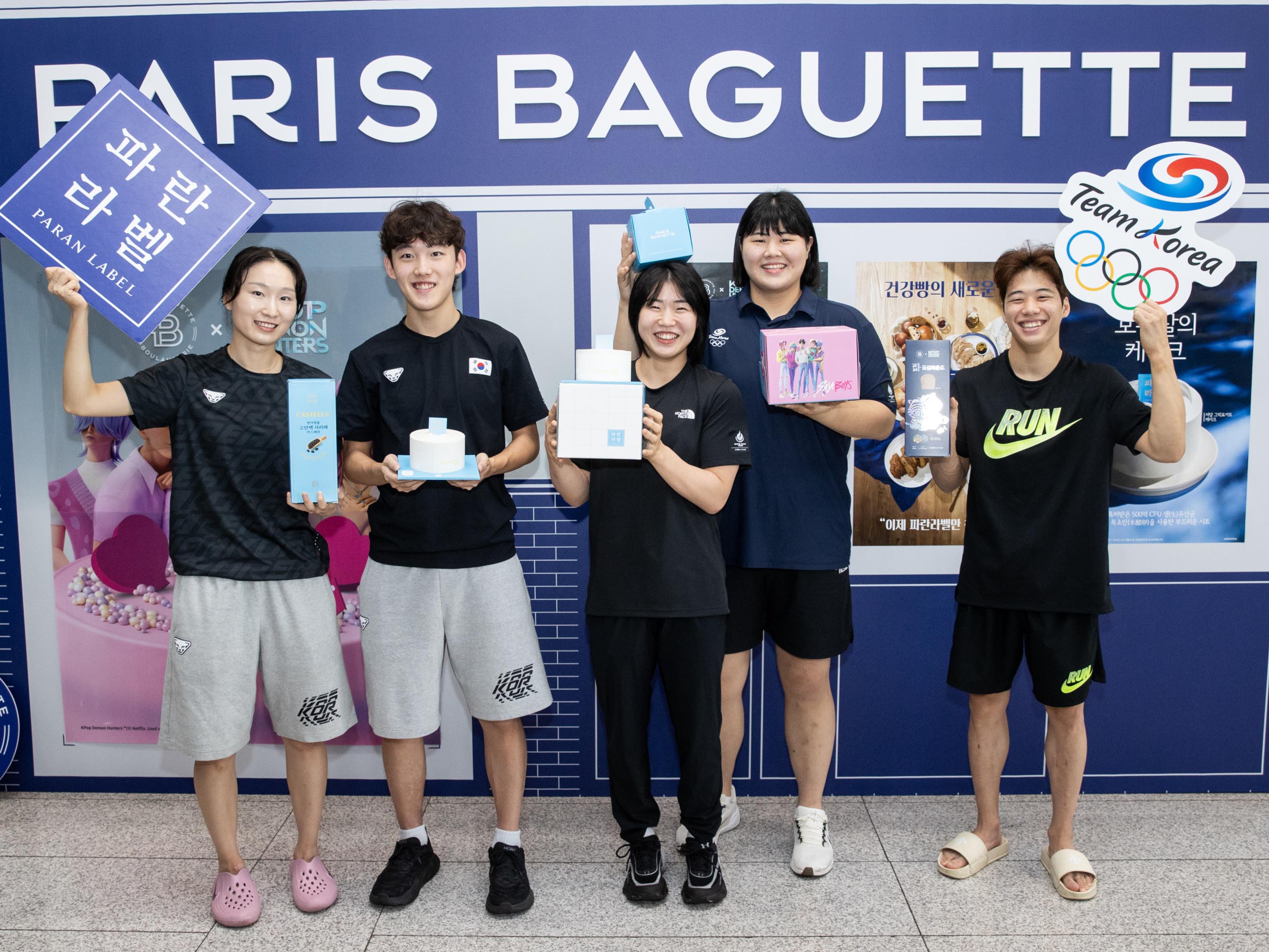 [사진 1] (왼쪽부터) ▲쇼트트랙 최민정, 임종언 선수 ▲유도 허미미, 김하윤 선수 ▲기계 체조 류성현 선수