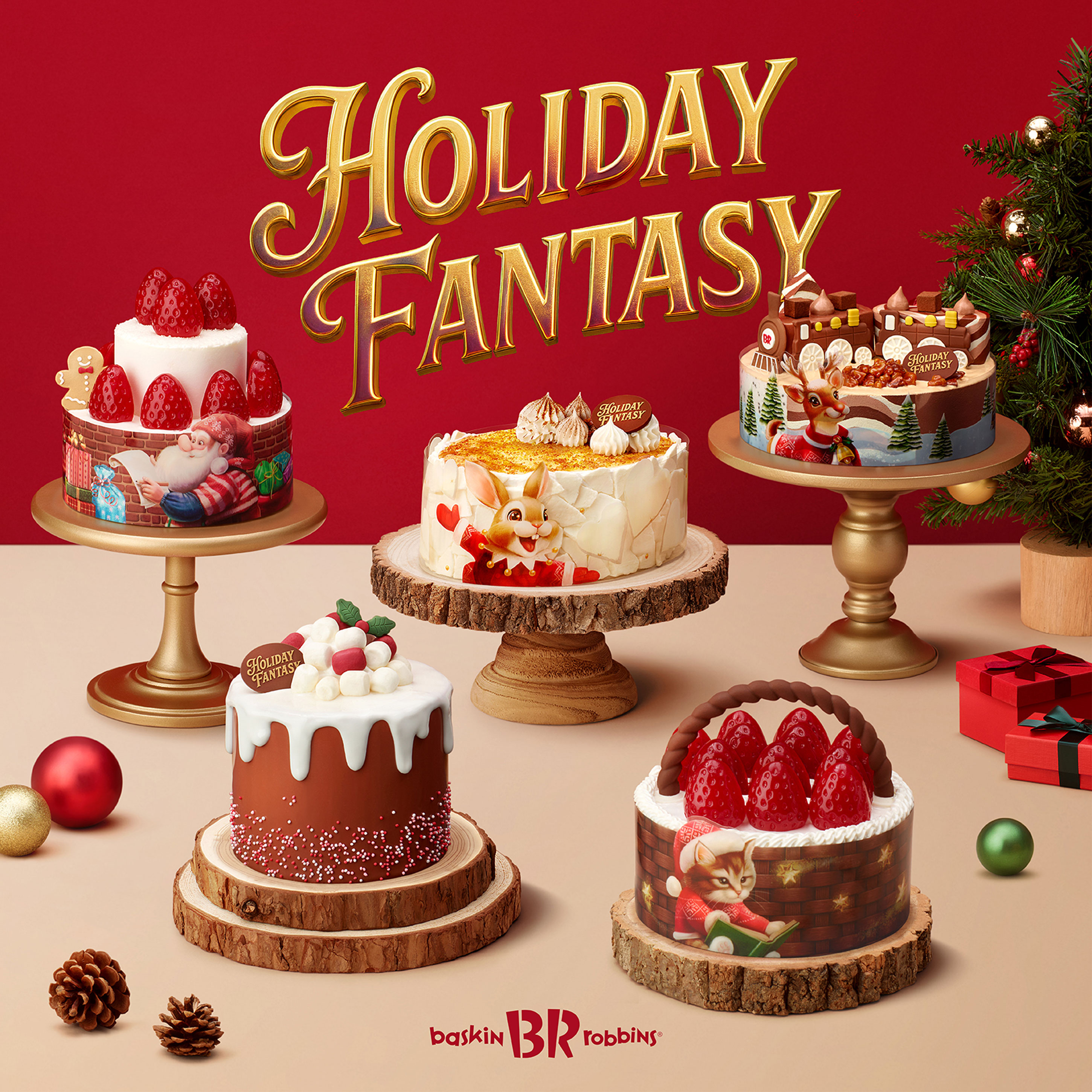 [이미지] SPC 배스킨라빈스, 2025 크리스마스 케이크 사전 예약 전년비 185% 달성