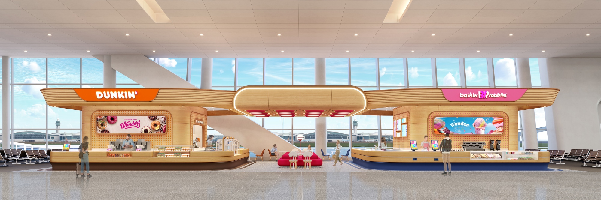 비알코리아, 인천공항 T2에 ‘배라·던킨 콤보 매장’ 오픈