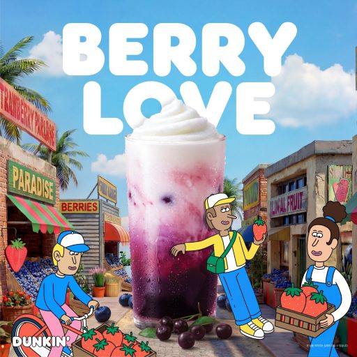 상큼하게 활력 충전… 던킨, ‘아사이베리 요거트 쿨라타’