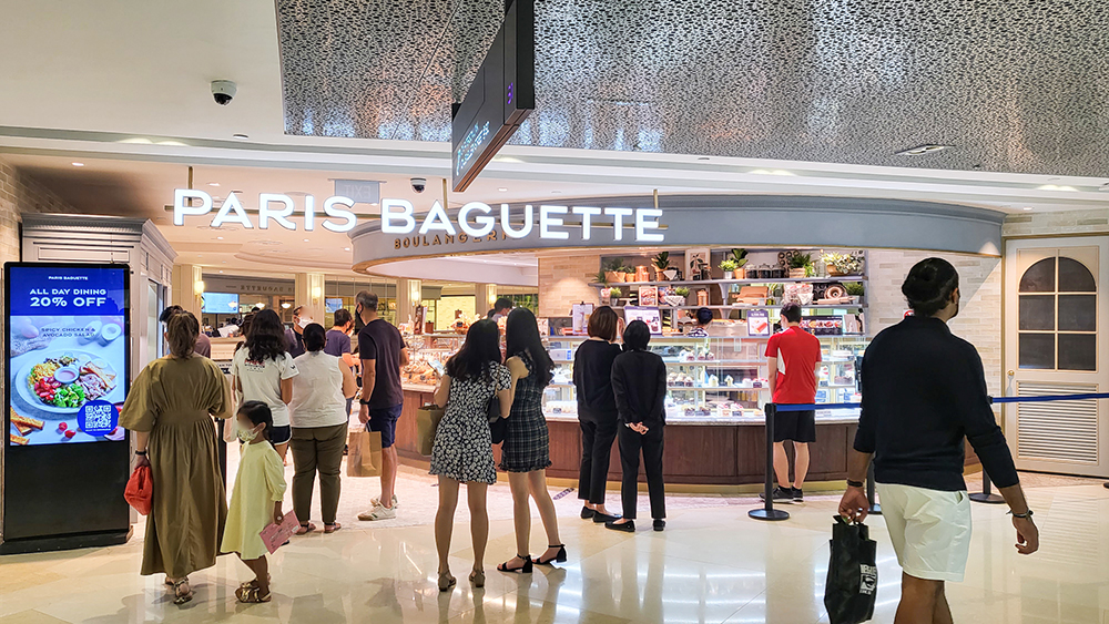 파리바게뜨 싱가포르 아이온 오차드(ION Orchard)점