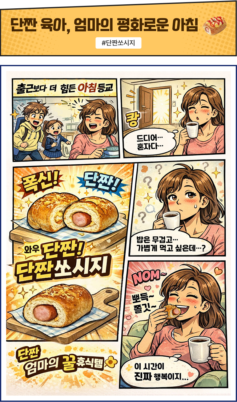 한입 브레드가 필요한 순간 모음, 바쁜 일상 속 간편 베이커리 콘텐츠