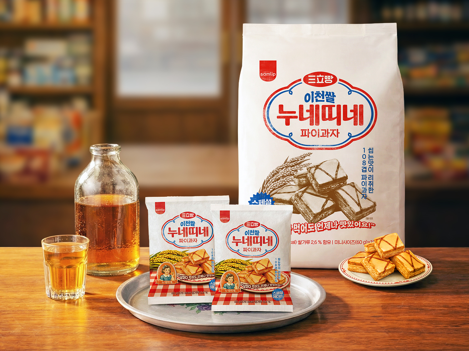 삼립, 쌀가루로 더욱 고소해진 ‘이천쌀 누네띠네’ 출시