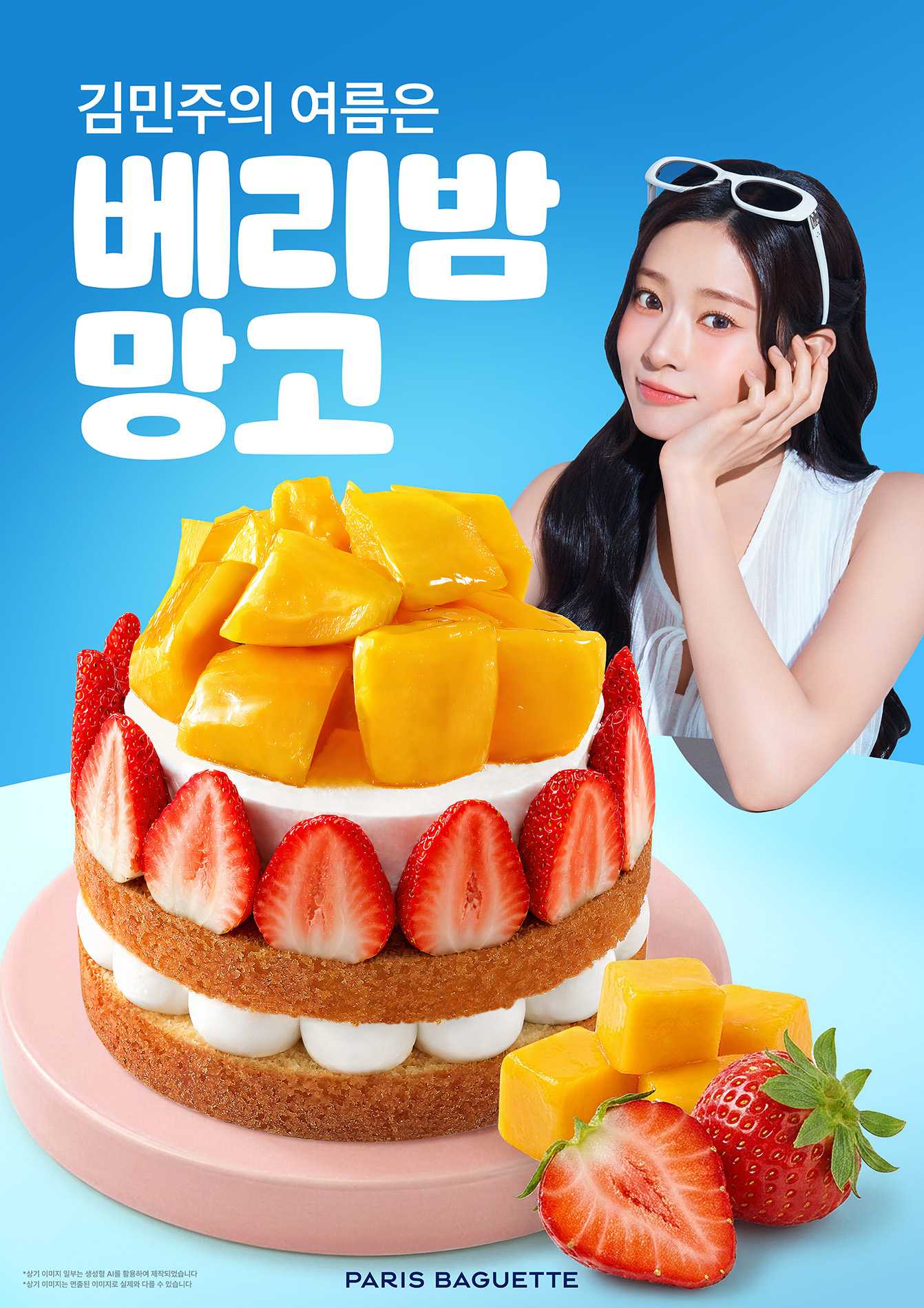 [이미지] 파리바게뜨 베리밤 망고케이크